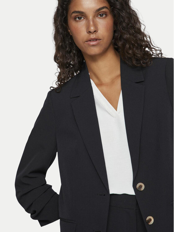 Vila Vila Sakko Mary 14096223 Schwarz Regular Fit