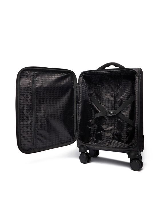 KARL LAGERFELD KARL LAGERFELD Kofer za kabinu Ikon Monogram B1W30253 Smeđa