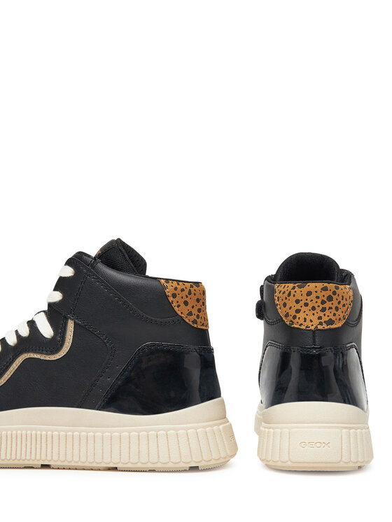 Geox Geox Sneakersy J Laquinny J56M3B 05402 C0531 D Čierna