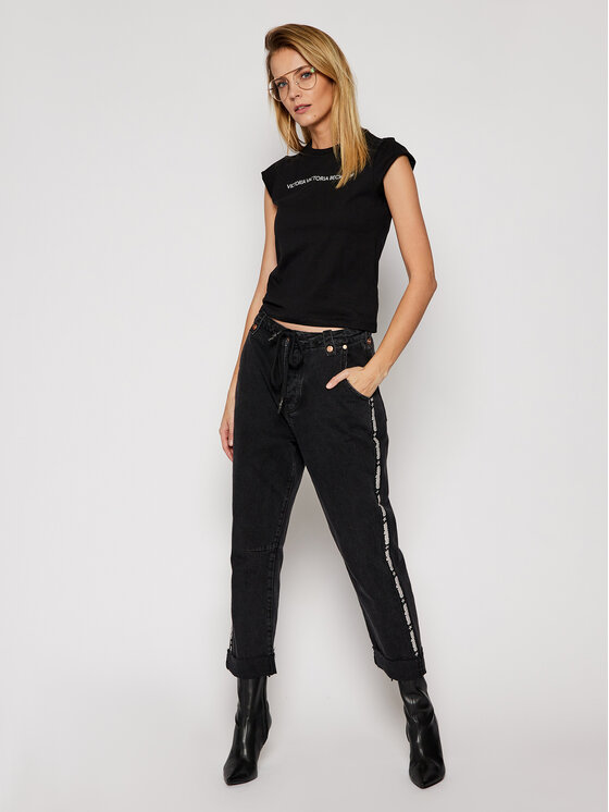 T-shirt Single 2121JTS002433A Nero Regular Fit