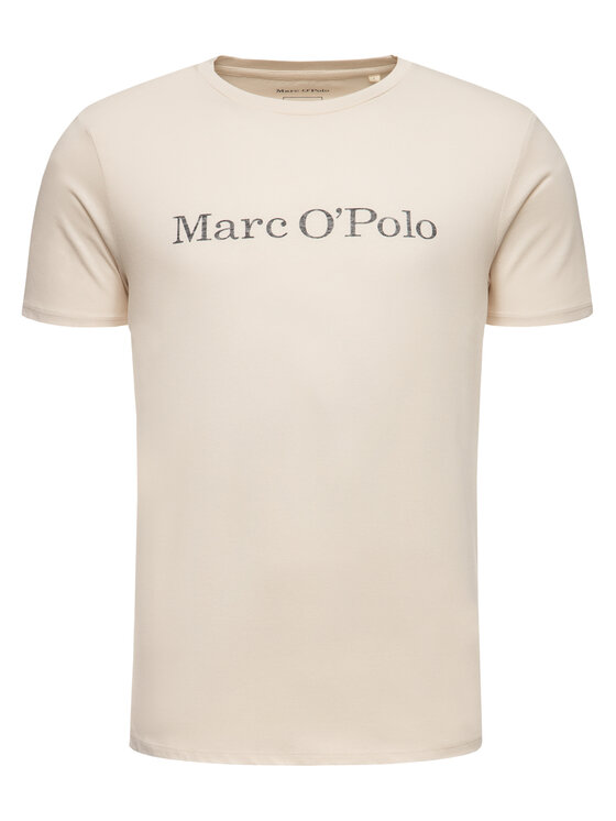 Marc O'Polo Marc O'Polo T-Shirt 021 2220 51230 Μπεζ Regular Fit