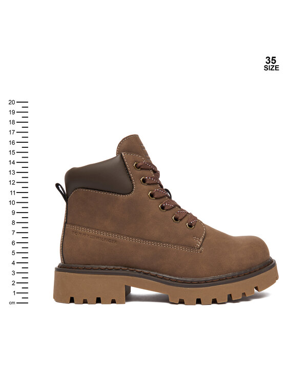 Tommy Hilfiger Tommy Hilfiger Planinarske cipele T3X5-34125-1269509 D Smeđa