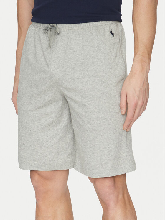 Polo Ralph Lauren Polo Ralph Lauren Pyžamové šortky 714844761001 Šedá Regular Fit