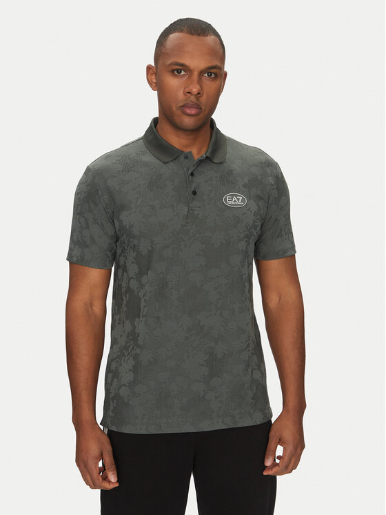 EA7 Emporio Armani EA7 Emporio Armani Polokošile 7M000049 AF13917 U8109 Šedá Regular Fit