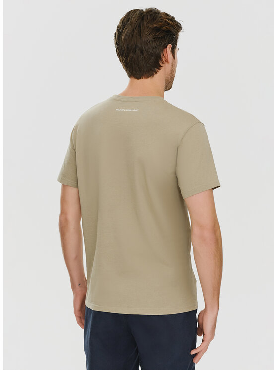 Pako Lorente Pako Lorente T-Shirt P24SF-TT-001 Khaki Regular Fit