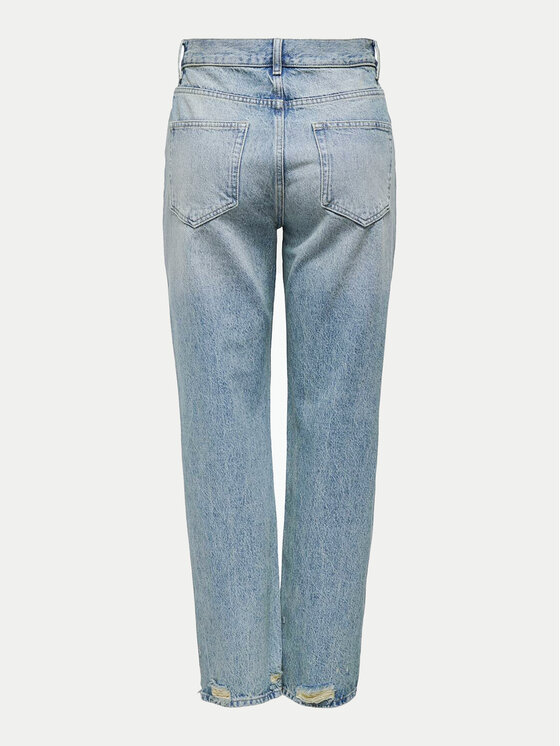 ONLY ONLY Traperice Robyn 15333533 Plava Straight Fit