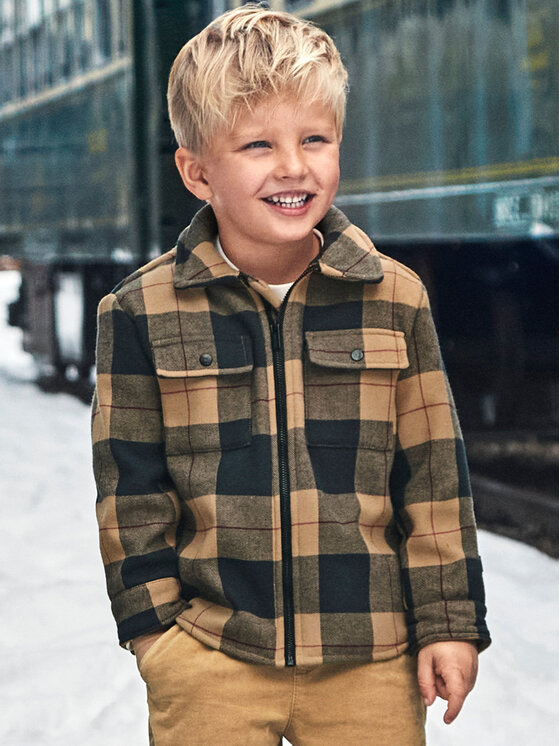 Mayoral Mayoral Übergangsjacke 4462 Braun Regular Fit