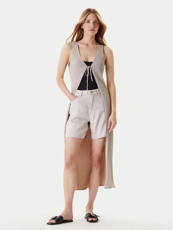ONLY ONLY Kardigan Meddi 15347887 Beżowy Regular Fit