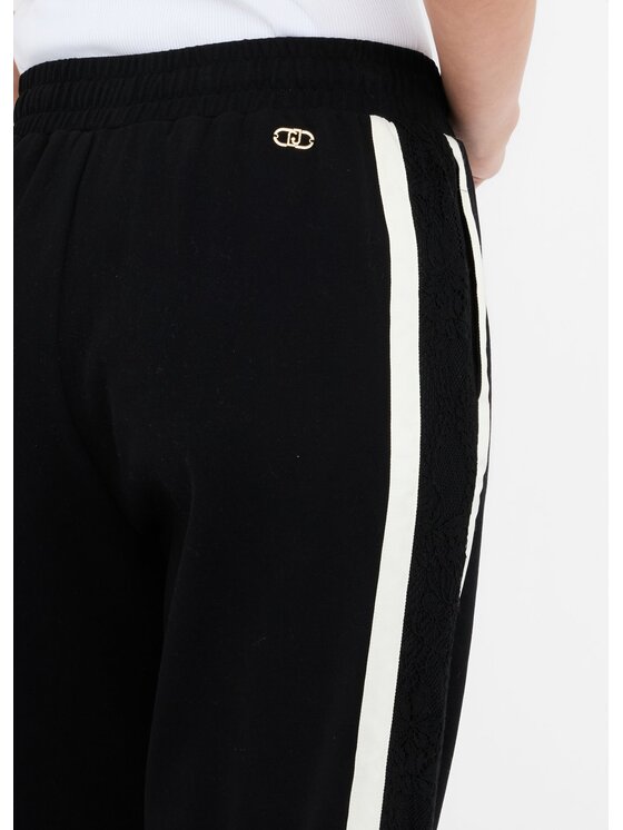 Liu Jo Liu Jo Pantaloni di tessuto TF5010J452303N66 Nero Regular Fit
