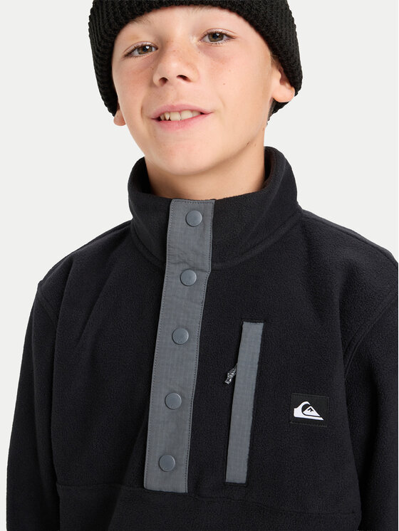 Quiksilver Quiksilver Полар No Destination Hz EQBPF03018 Черен Regular Fit