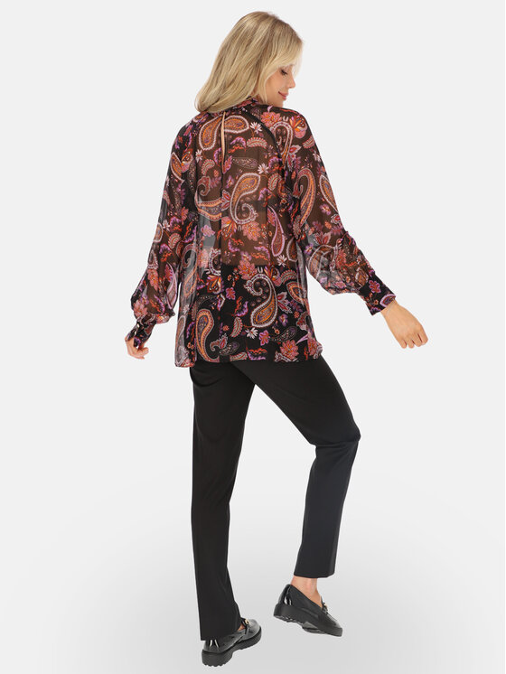 L’AF L’AF Bluzka Prima Czarny Regular Fit
