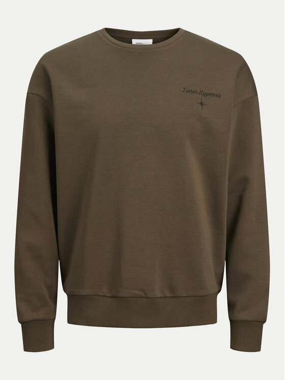 Jack & Jones Jack & Jones Bluza Mystic 12257735 Khaki Relaxed Fit