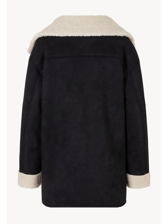 BIZUU BIZUU Kabát LAFARA Černá Standard Fit