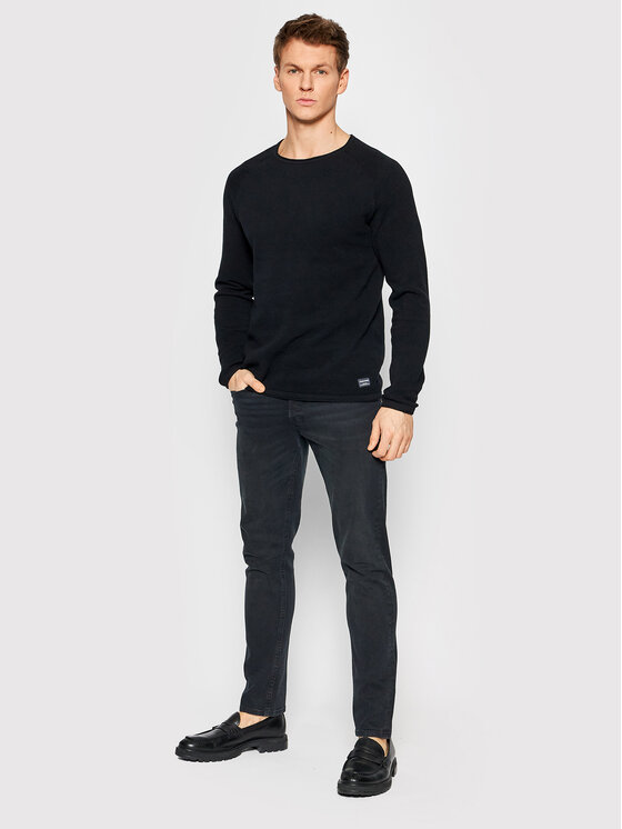 Jack&Jones Jack&Jones Pulover Hill 12157321 Črna Regular Fit