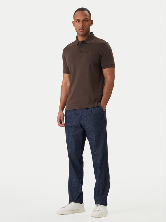 JOOP! JOOP! Polokošile Primo 30046975 Hnědá Modern Fit