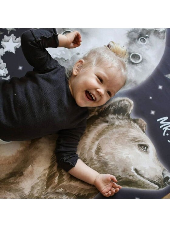 Dekornik Dekornik Naklejka ścienna Mr. Bear Na Dobranoc Kolorowy