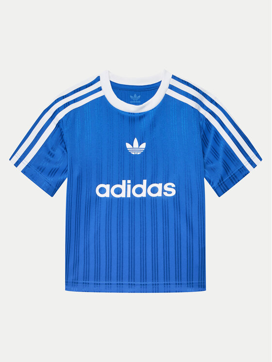 adidas adidas T-krekla un šortu komplekts Football JC9167 Zils Regular Fit