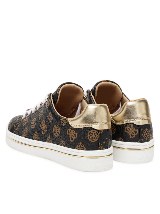 Guess Guess Sneakersy 176113 Brązowy
