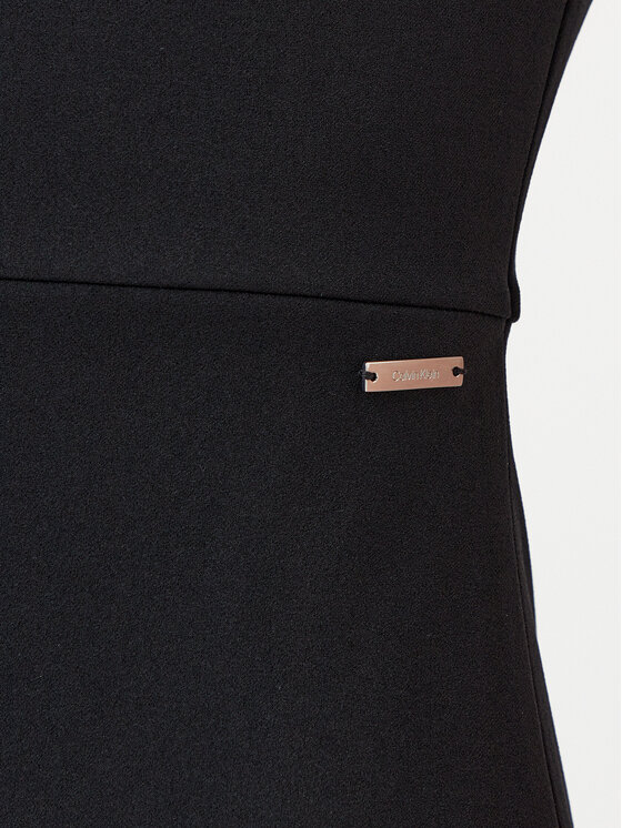 Calvin Klein Calvin Klein Koktel haljina K20K208174 Crna Regular Fit