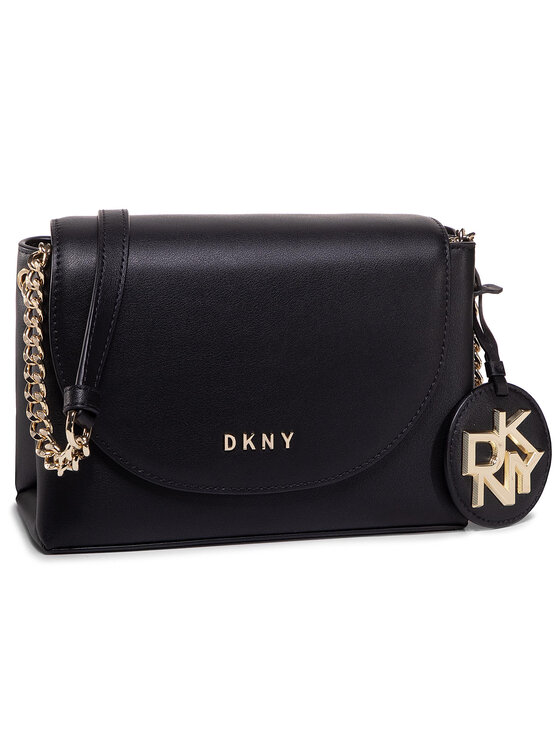 DKNY Rankinė Dayna Flap Crossbody R02EKI59 Juoda Modivo.lt