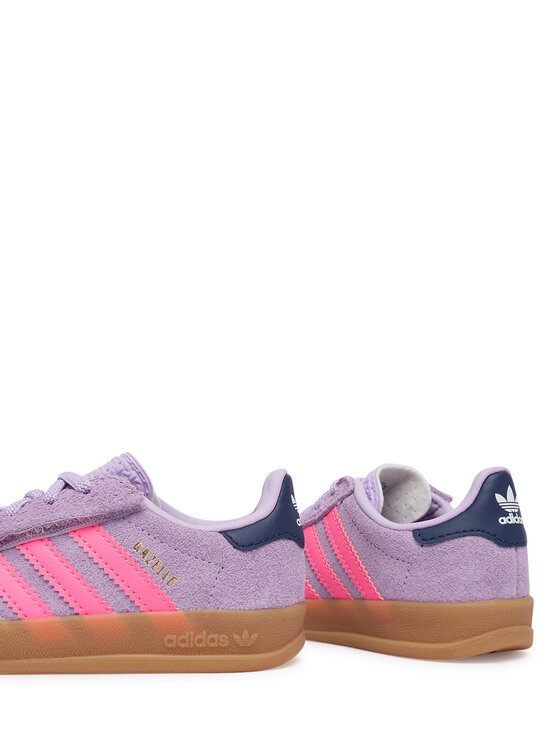 adidas adidas Сникърси Gazelle Indoor Comfort Closure Elastic Lace IH4012 Виолетов