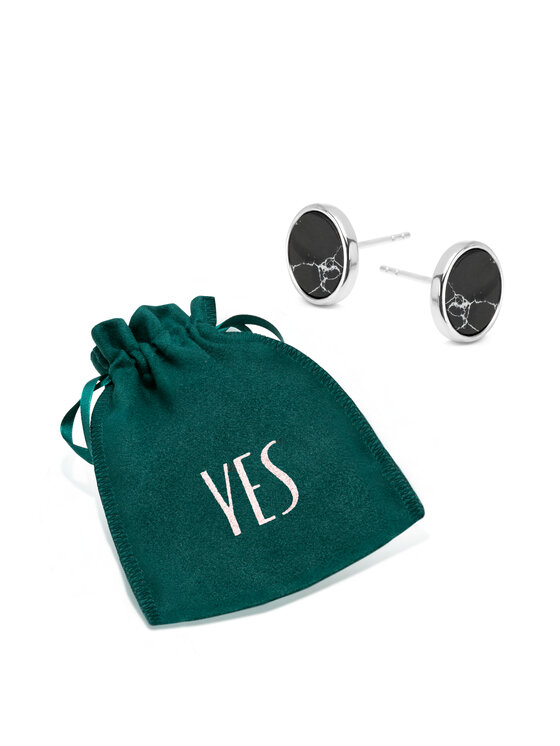 YES YES Kolczyki AKCT102 Srebrny