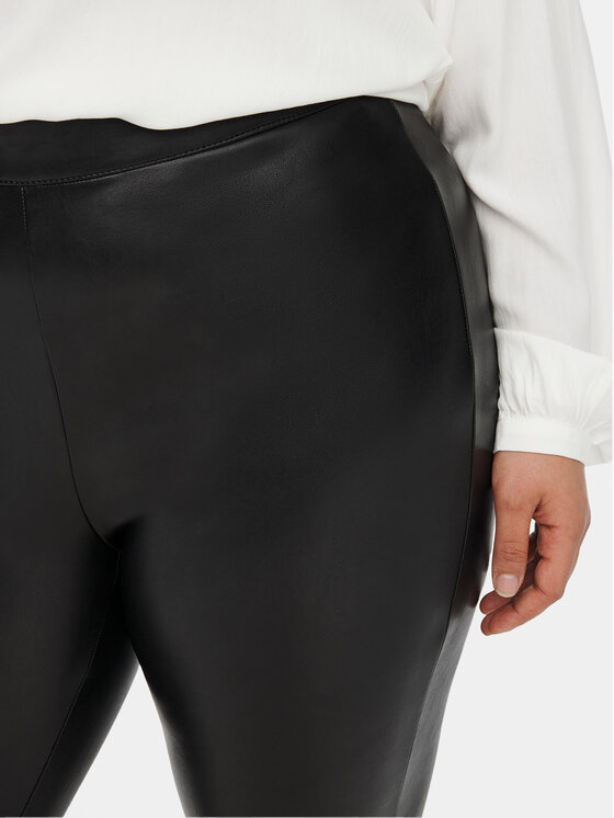 ONLY Carmakoma ONLY Carmakoma Leggings Hanna 15233969 Fekete Skinny Fit