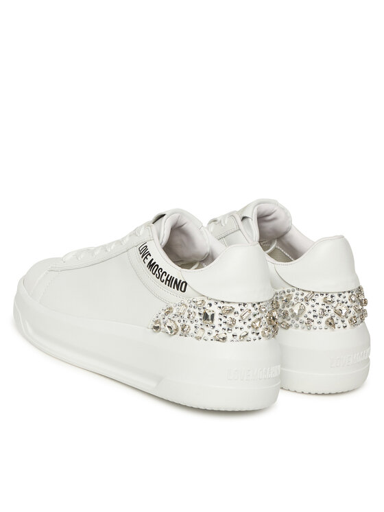 LOVE MOSCHINO LOVE MOSCHINO Sneakersy JA15305G0NIAL10A Bílá
