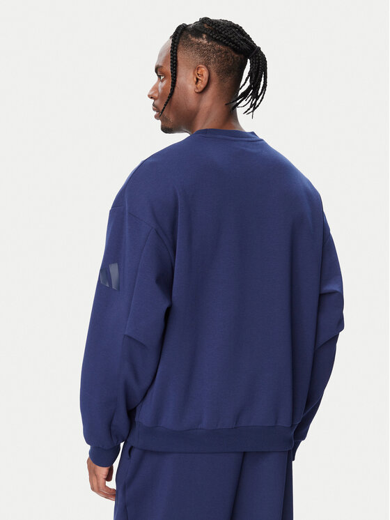 adidas adidas Bluza Soft Lux KS2772 Niebieski Loose Fit