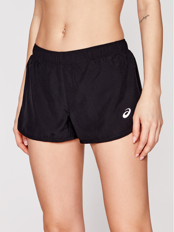 Pantaloncini sportivi Silver Split 2012A032 Nero