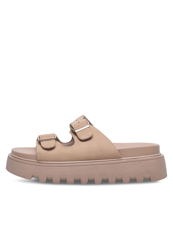 DeeZee DeeZee Klapki HY86009-19 Beżowy