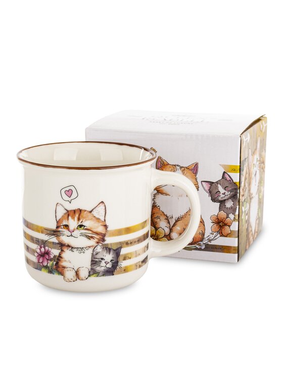 MIAhome MIAhome Kubek porcelanowy GATTINI-2 Biały
