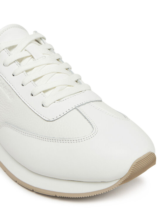 Calvin Klein Calvin Klein Sneakers Low Top Lace Up Tmbl Lth HM0HM01804 Alb