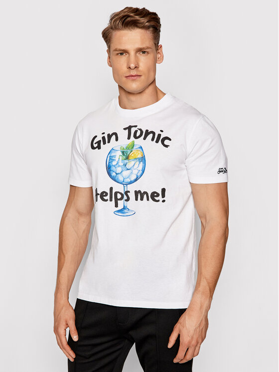 MC2 Saint Barth MC2 Saint Barth Тишърт TSHM001 GIHE01 Бял Slim Fit