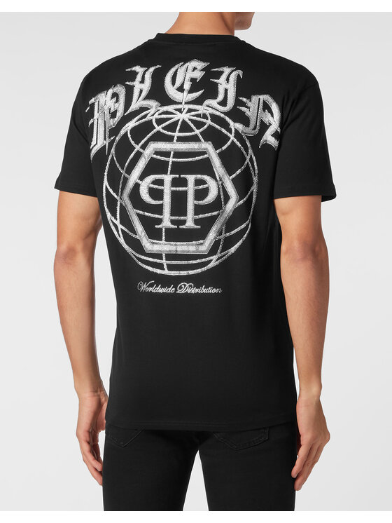 PHILIPP PLEIN PHILIPP PLEIN Tričko 14943 Čierna Regular Fit