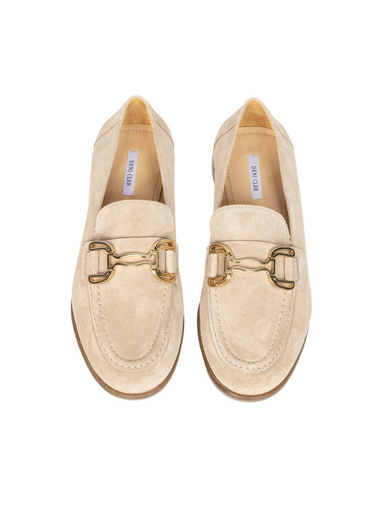 Deni Cler Milano Deni Cler Milano Mokasyny T-DC-B322-E2-76-13-1 Beżowy