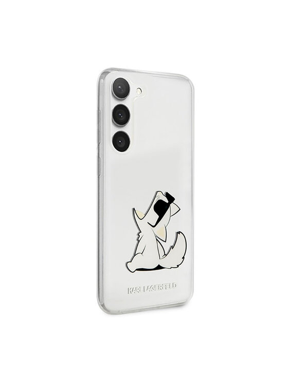 KARL LAGERFELD KARL LAGERFELD Etui na telefon Choupette Fun Przezroczysty