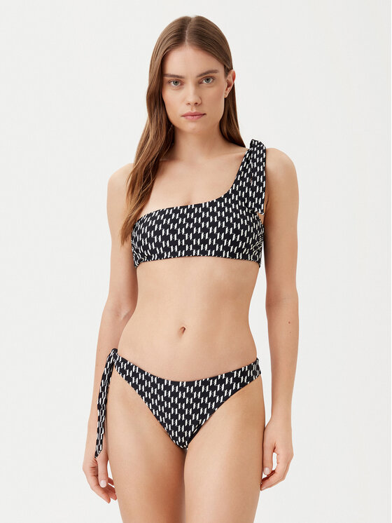 KARL LAGERFELD KARL LAGERFELD Bikini apakšdaļa A1W46042 Melns