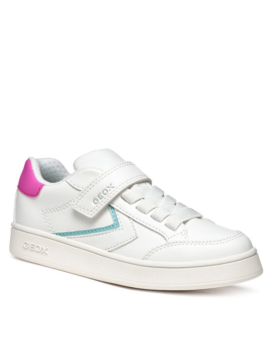 Geox Geox Αθλητικά J Eclyper J55LRB 5411 C0563 S Λευκό