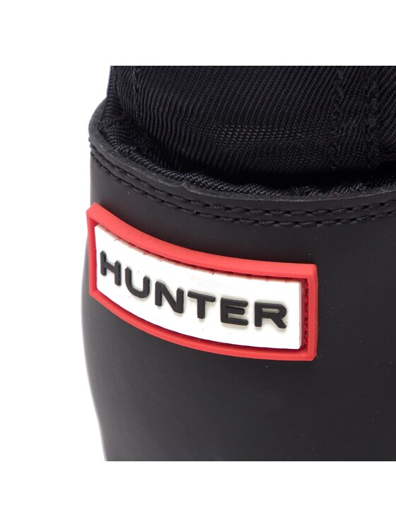 Hunter Śniegowce Original Snow Quilted Boot WFT2012WWR Czarny Modivo.pl
