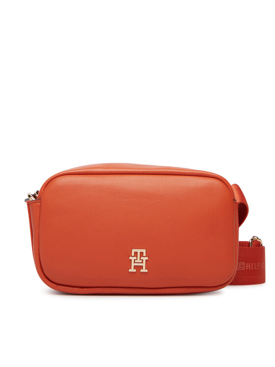 Tommy Hilfiger Tommy Hilfiger Torbica Th Logotape Camera Bag AW0AW18741 Narančasta
