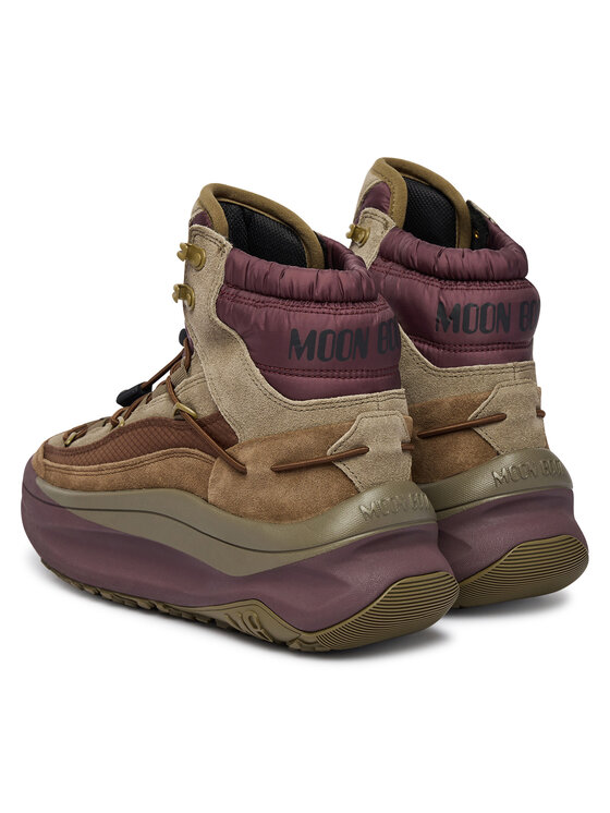 Moon Boot Moon Boot Čizme za snijeg Moon 247 Xlace Mid 80D2490070 Zelena