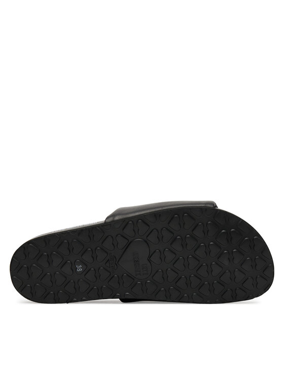 LOVE MOSCHINO LOVE MOSCHINO Şlapi JA28283G1MIE0000 Negru