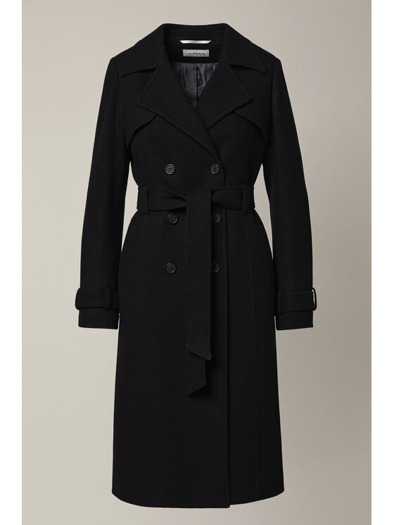 Lancerto Lancerto Płaszcz zimowy Ornella PC073226000016 Czarny Regular Fit