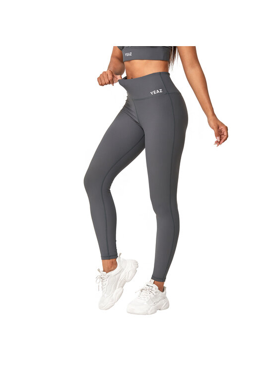 Yeaz Yeaz Legginsy VIBRANT Szary Slim Fit