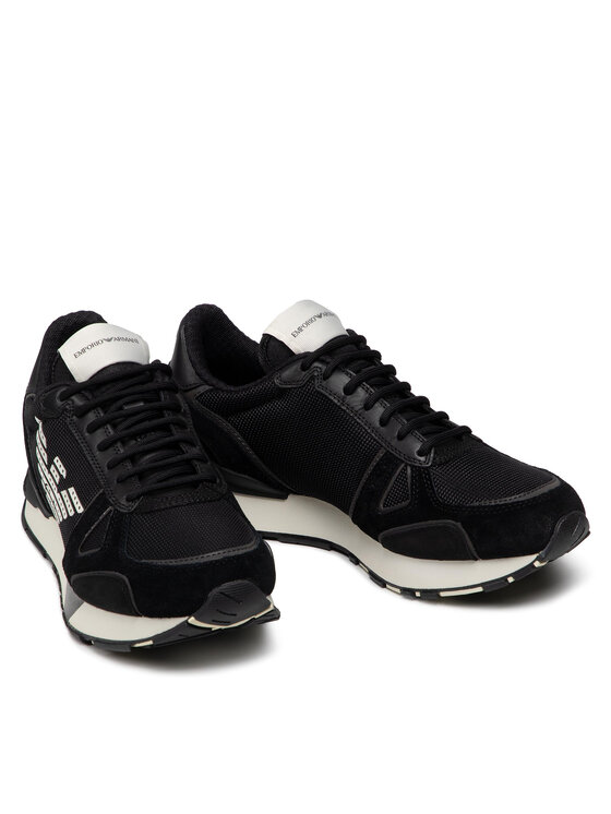 Emporio Armani Emporio Armani Sneakersy X4X289 XM499 Q428 Czarny