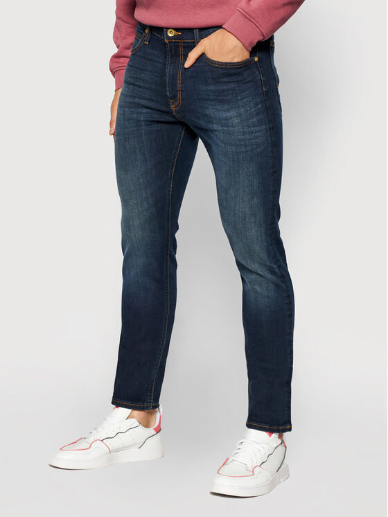 Lee Lee Blugi Luke L719GCBY 112118984 Bleumarin Slim Fit