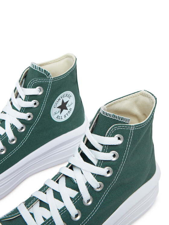 Converse Converse Trampki Chuck Taylor All Star Move Platform A10664C Zielony