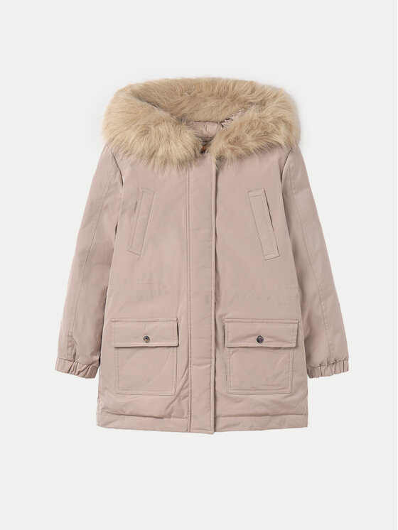 Mayoral Mayoral Parka 7480 Beżowy Regular Fit