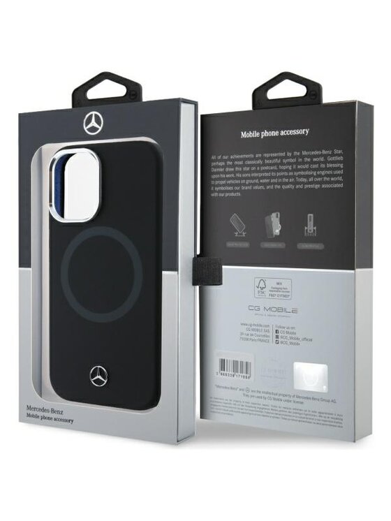 Mercedes-Benz Mercedes-Benz Etui na telefon Apple iPhone 16 Czarny